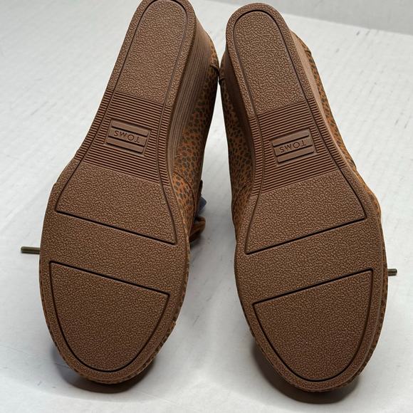 TOMS Ankle Wedge Kala Bootie - Tan Mini Cheetah Suede NEW Size 8.5 - Picture 9 of 12